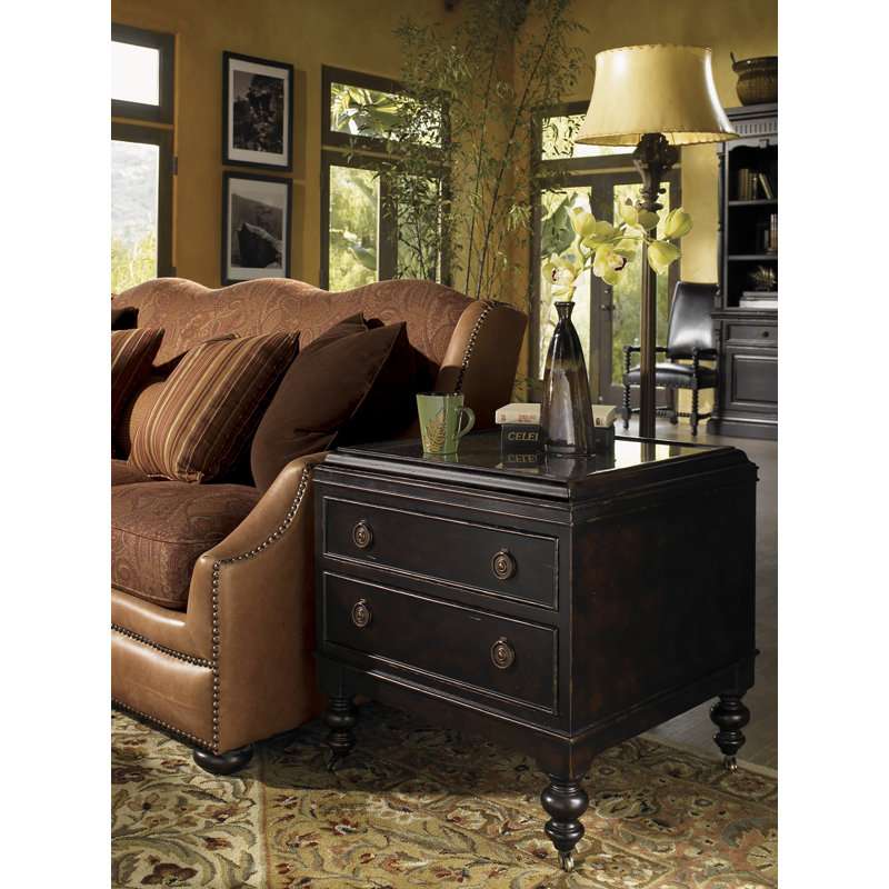Tommy Bahama Home Kingstown 27'' Tall 2 Drawer End Table & Reviews